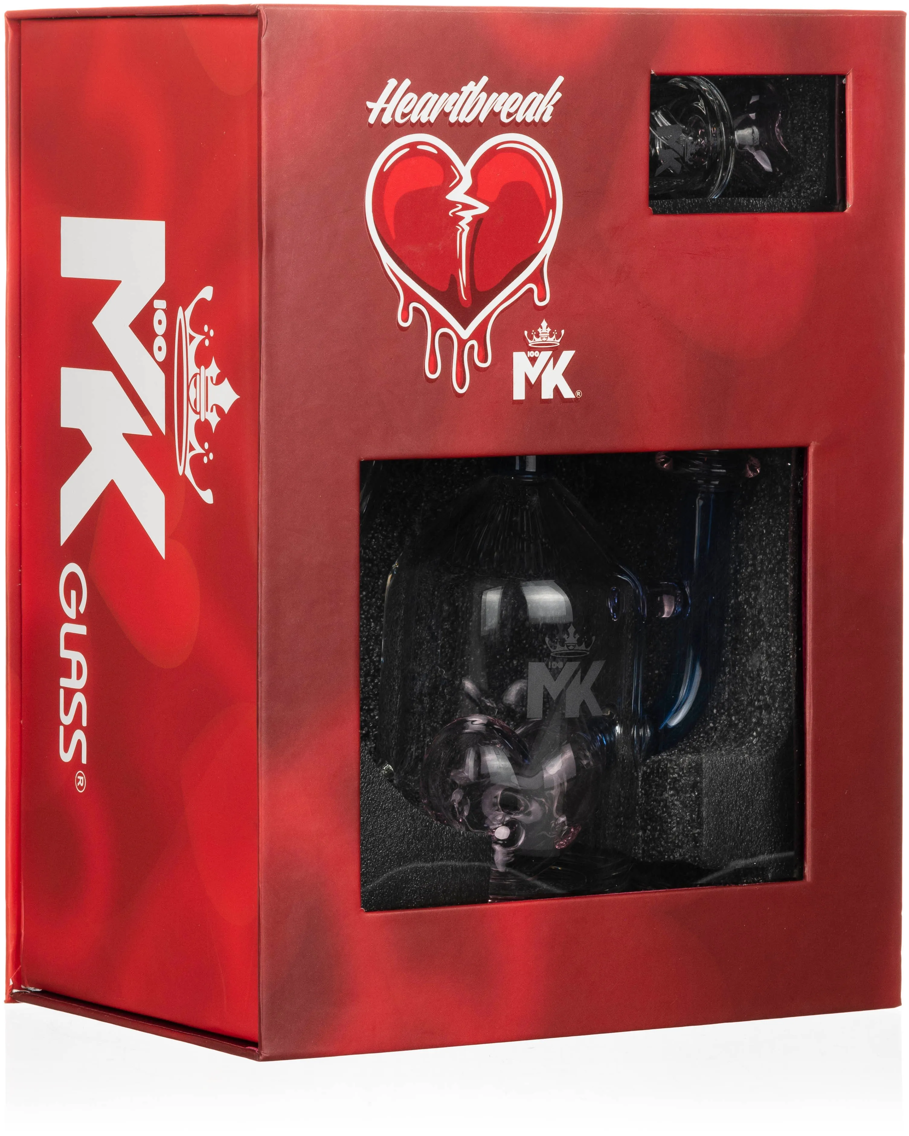 8 HeartBreak Kit, by MK100 Glass (free banger included)