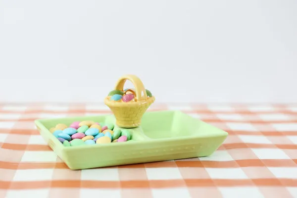 A Tisket, A Tasket Easter Basket With Eggs Mini by Nora Fleming