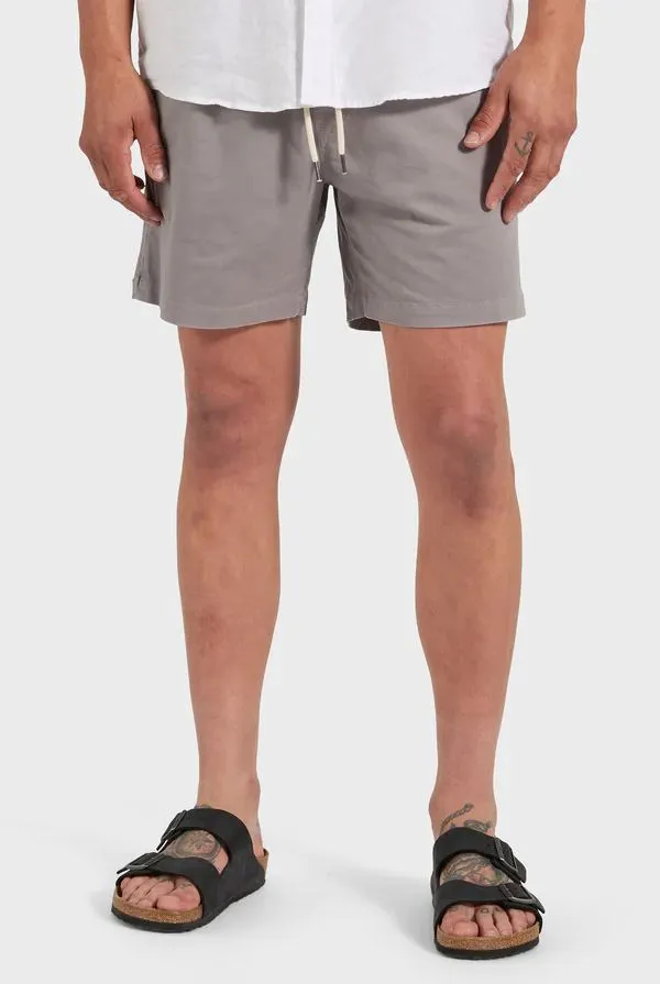 Academy Brand Men's Volley Short - Dove Grey