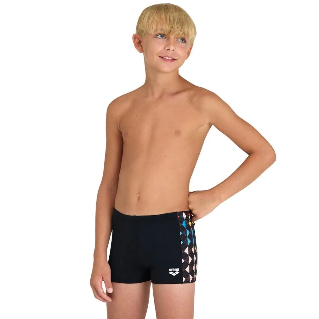 Arena Boys Carnival Swim Short  Black / Multi