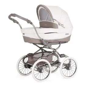 Bebecar Stylo Class  Combination Pram, Raincover and LA3 Kit - Iced Mocha