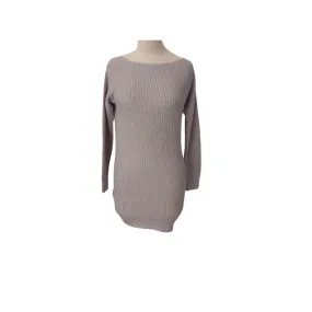 Boohoo Light Grey Knit Sweater Dress | Pre Loved |