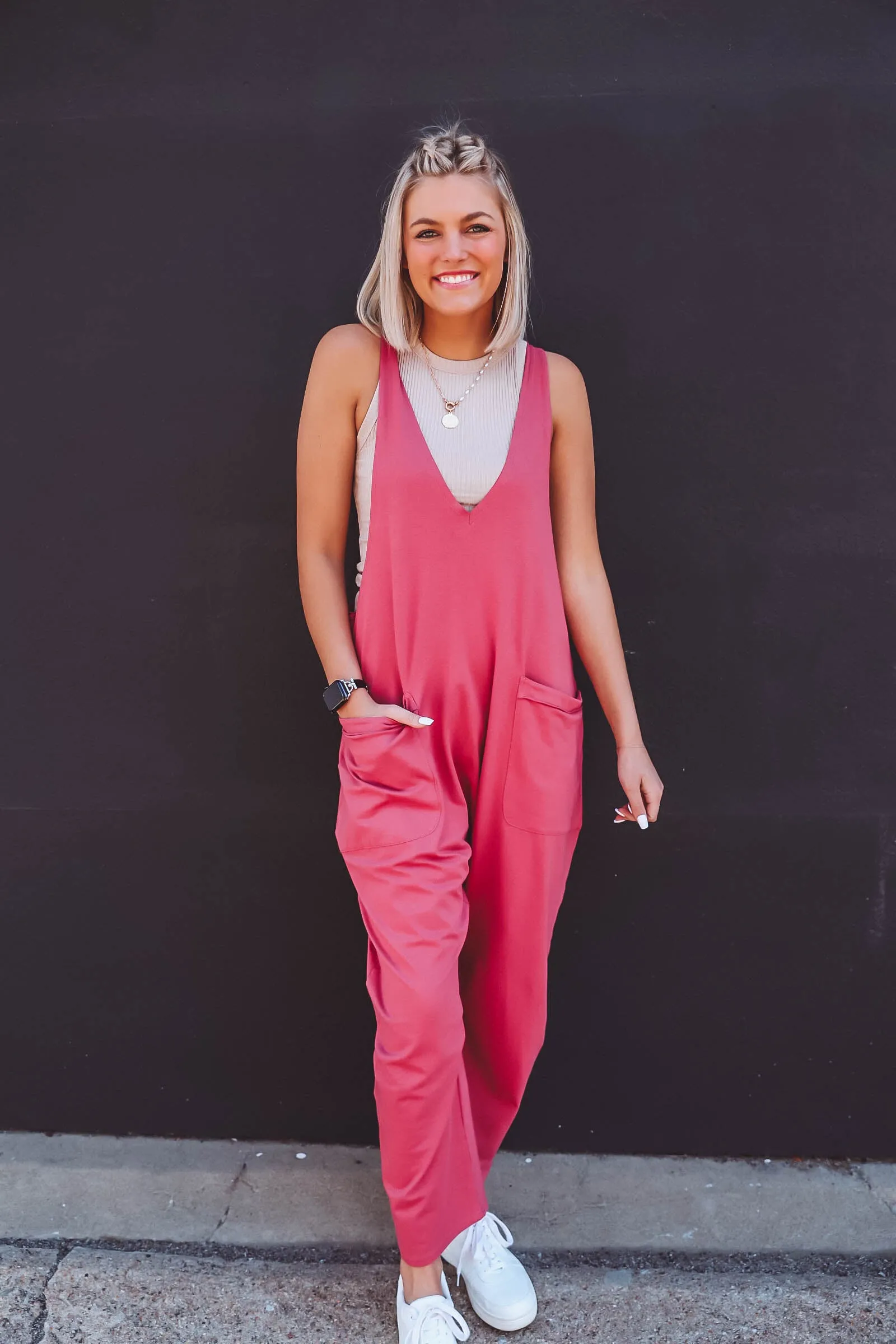 Briar Jumpsuit-Brick