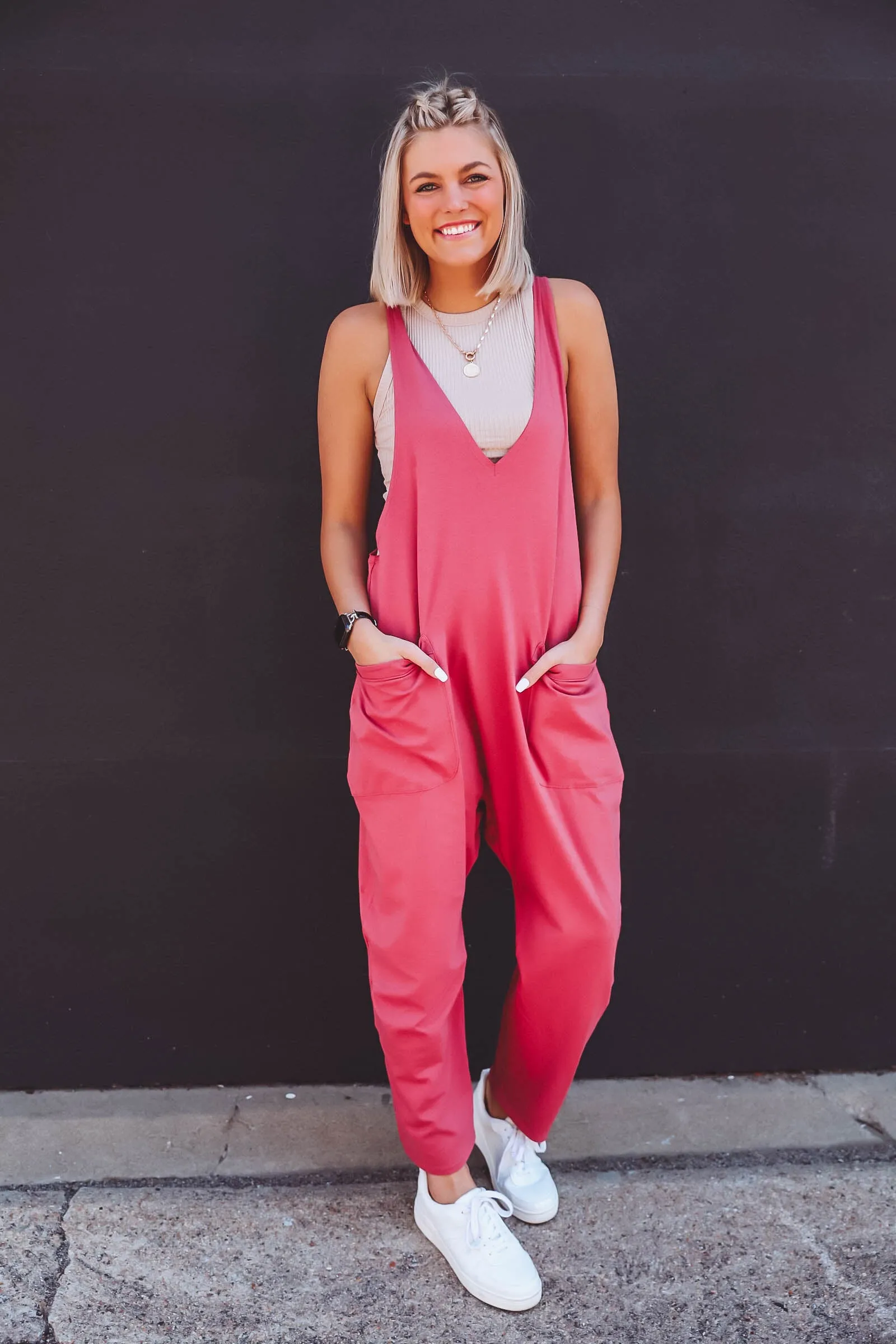 Briar Jumpsuit-Brick