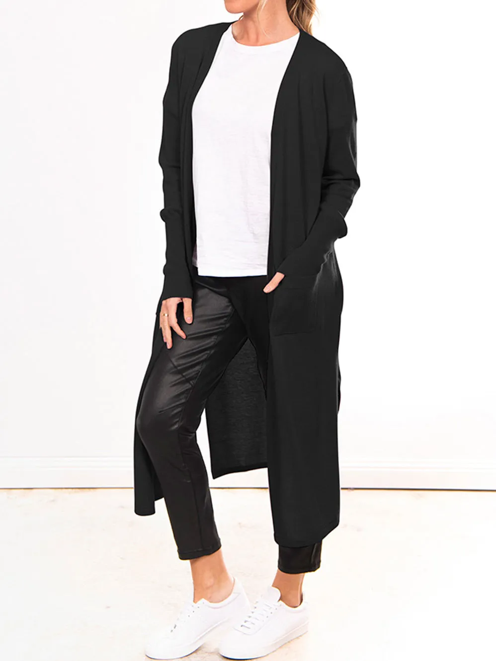 BRIDGE & LORD LONG LINE CARDI