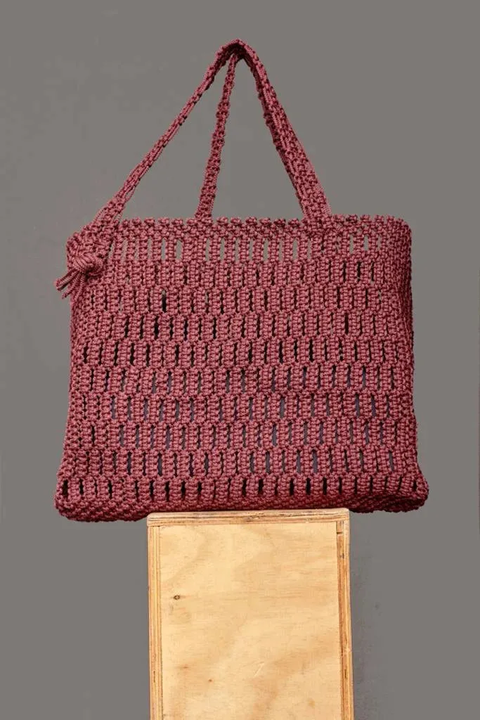 BUYISIWE Woven Shopper Tote bag