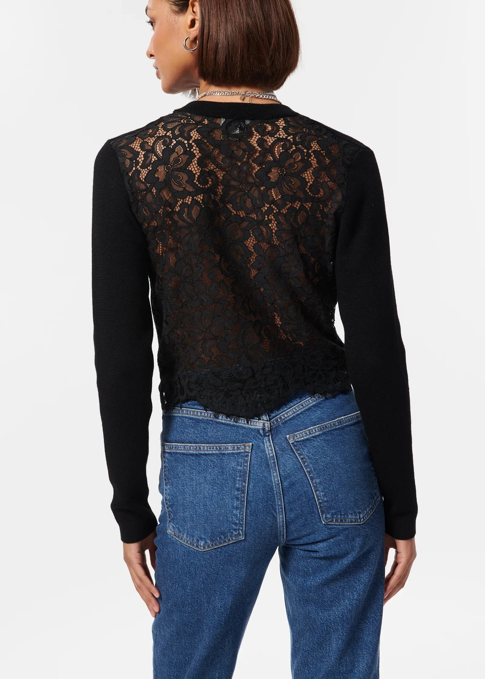 CAMI NYC AURLA CARDIGAN BLACK