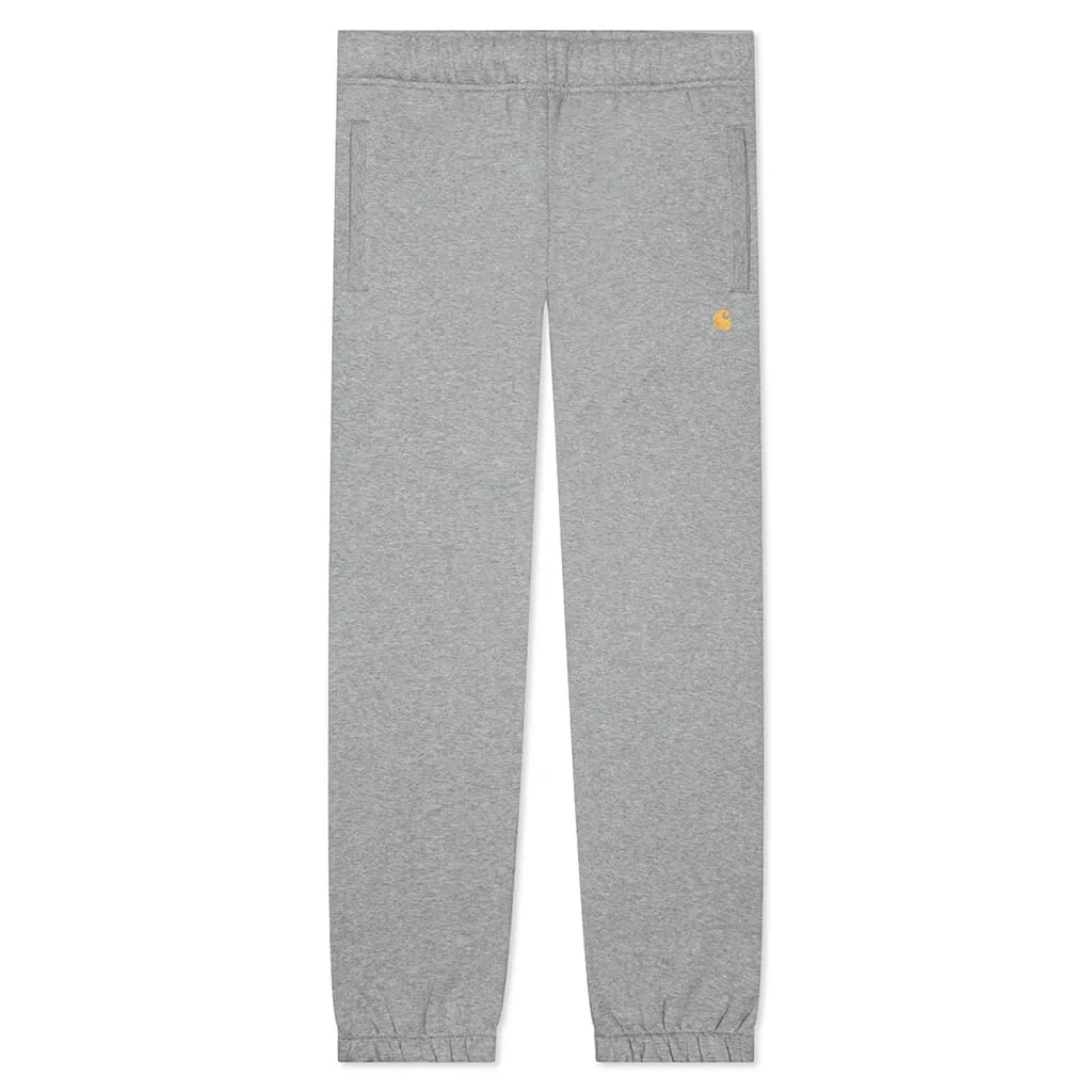 Chase Sweatpants - Grey Heather/Gold