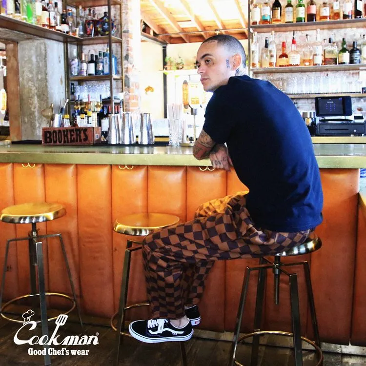 Cookman Chef Pants - Checker : Brown