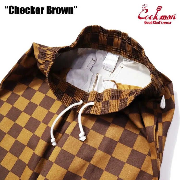 Cookman Chef Pants - Checker : Brown