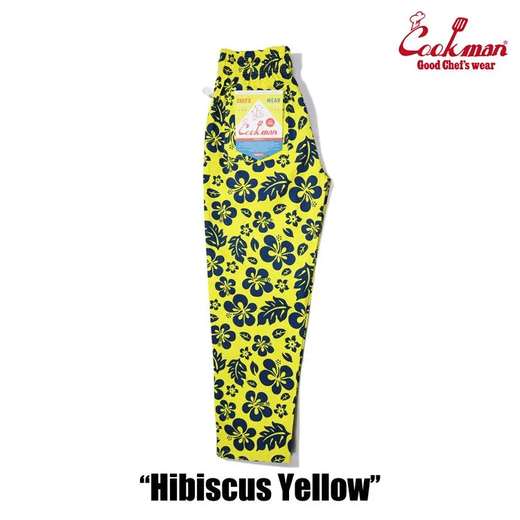 Cookman Chef Pants - Hibiscus : Yellow