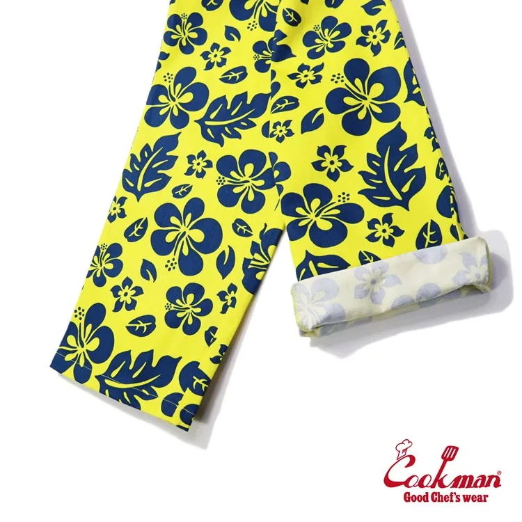 Cookman Chef Pants - Hibiscus : Yellow