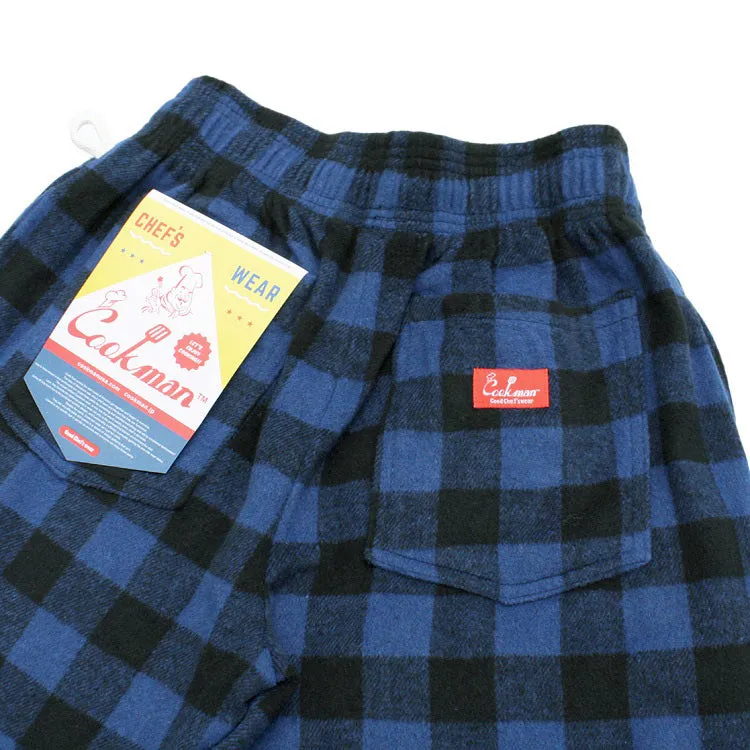 Cookman Chef Pants - Nel Buffalo Plaid : Blue