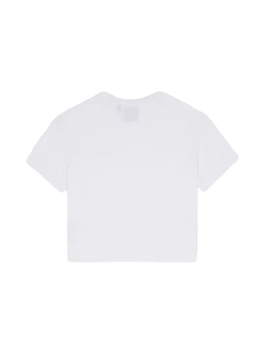 Dickies Oakport DK0A4Y8LWHX women's short sleeve t-shirt white