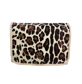 Getaway Toiletry Case - Cream Leopard