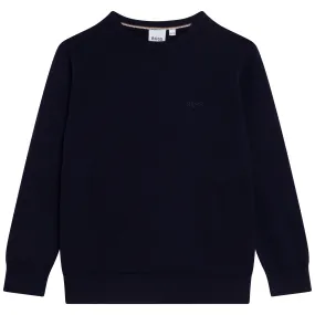 Hugo Boss Boys Sweater Embroidery _Black J25M49-09B