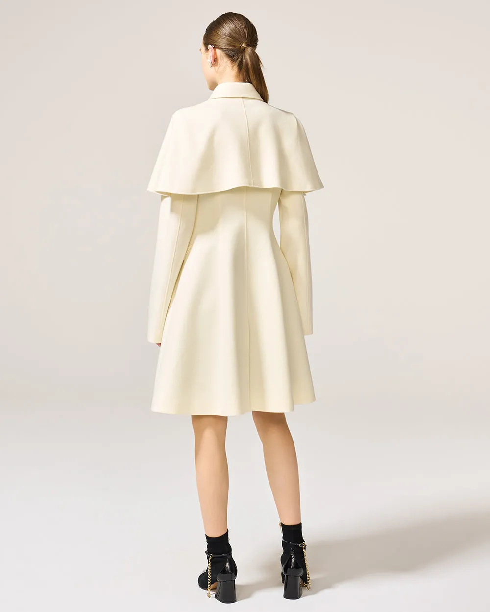 Ivory Cape Coat