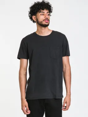 KOLBY GARMENT DYE POCKET T-SHIRT - CLEARANCE