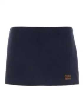 Logo Patch Mini Skirt 271799