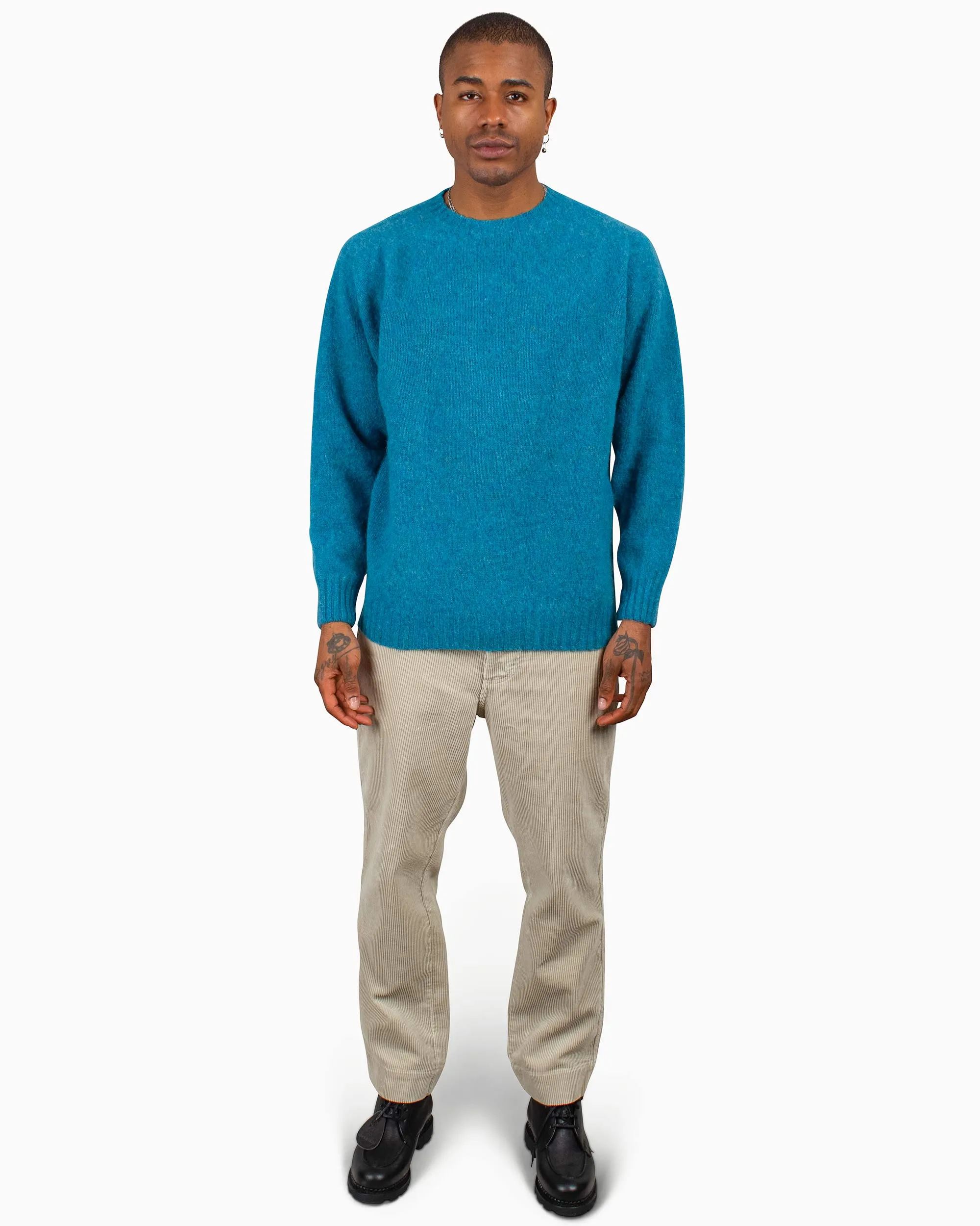 Lost & Found Shaggy Sweater Azure