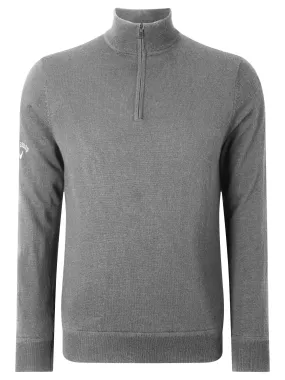 Mens Callaway X Windstopper Quarter Zipped  Sweater