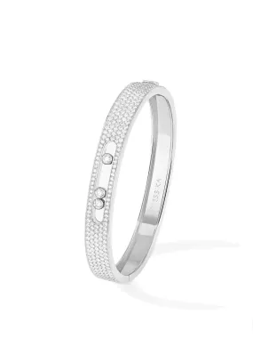 Messika Move Joaillerie Pavé 18KWG Diamond Bangle