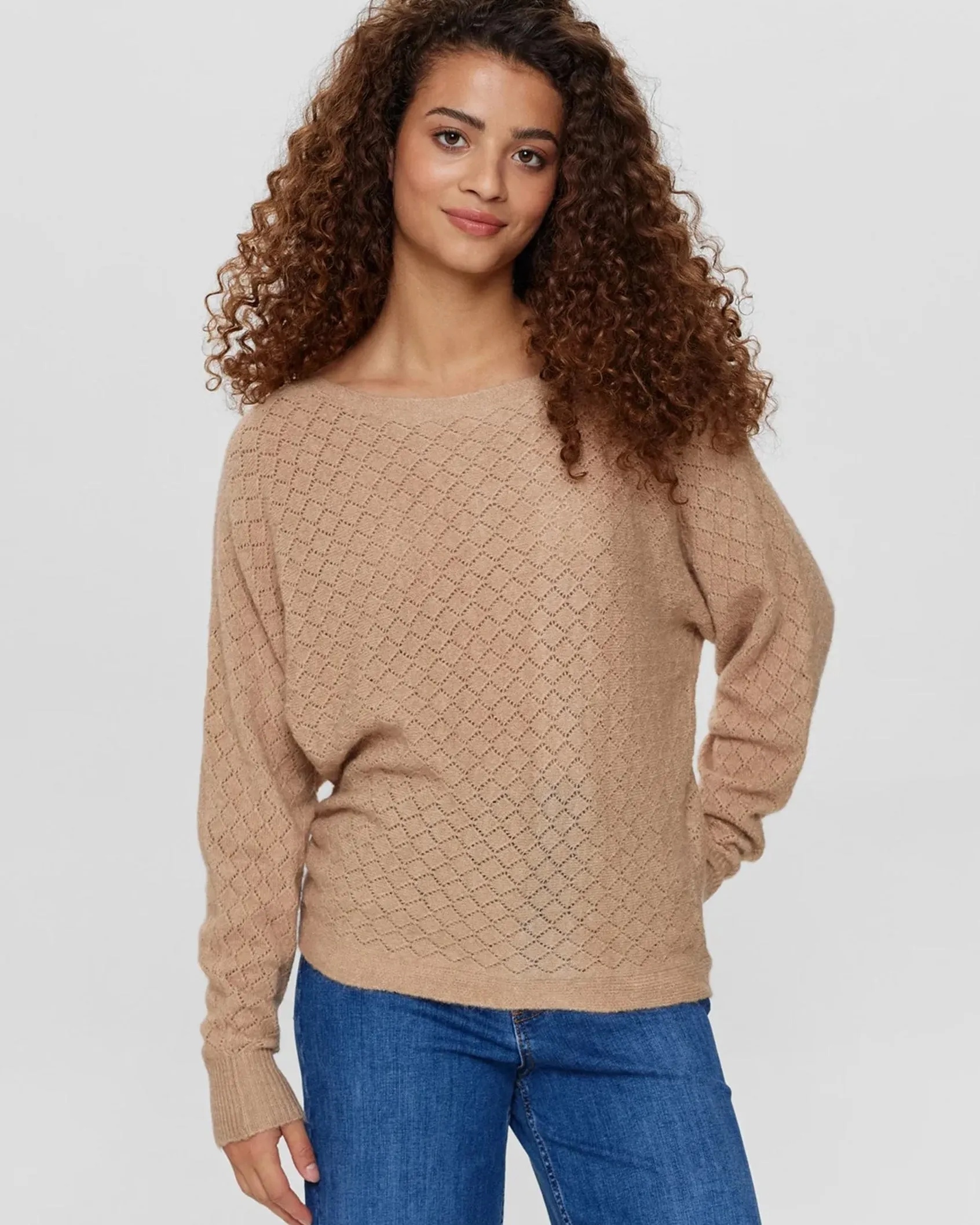 Numph Nulis Daya Lilac knit