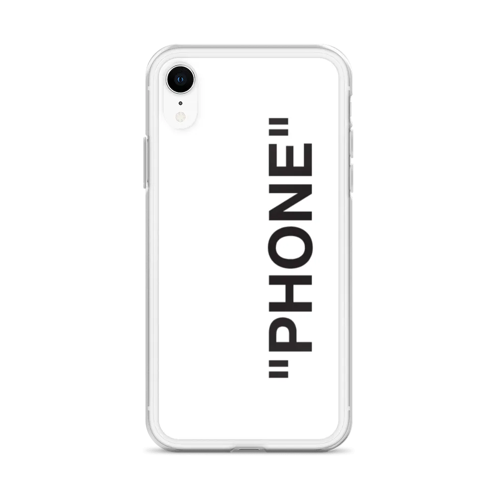 "PRODUCT" Series "PHONE" iPhone Case White