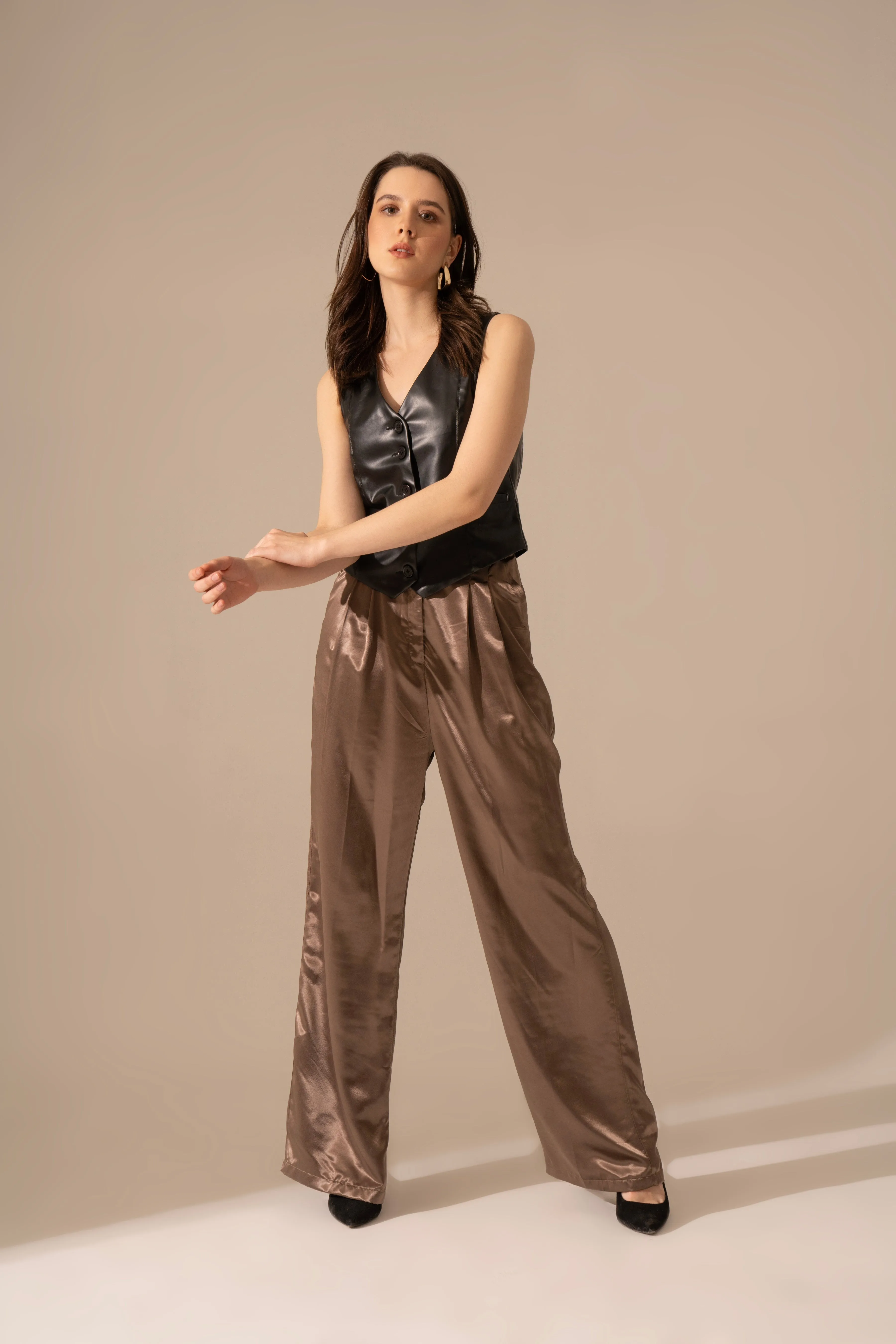 Royal Satin Korean Style Pants