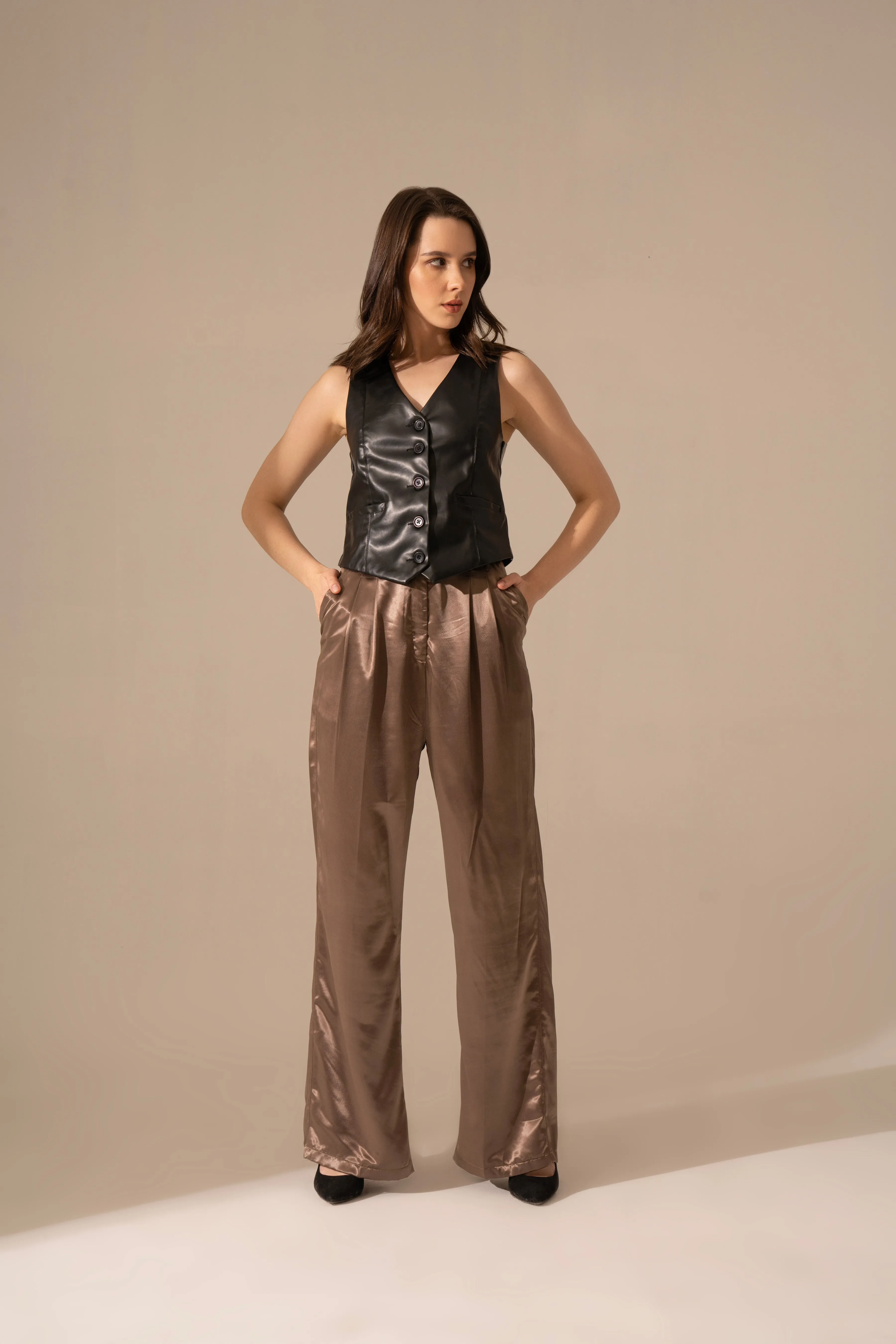 Royal Satin Korean Style Pants