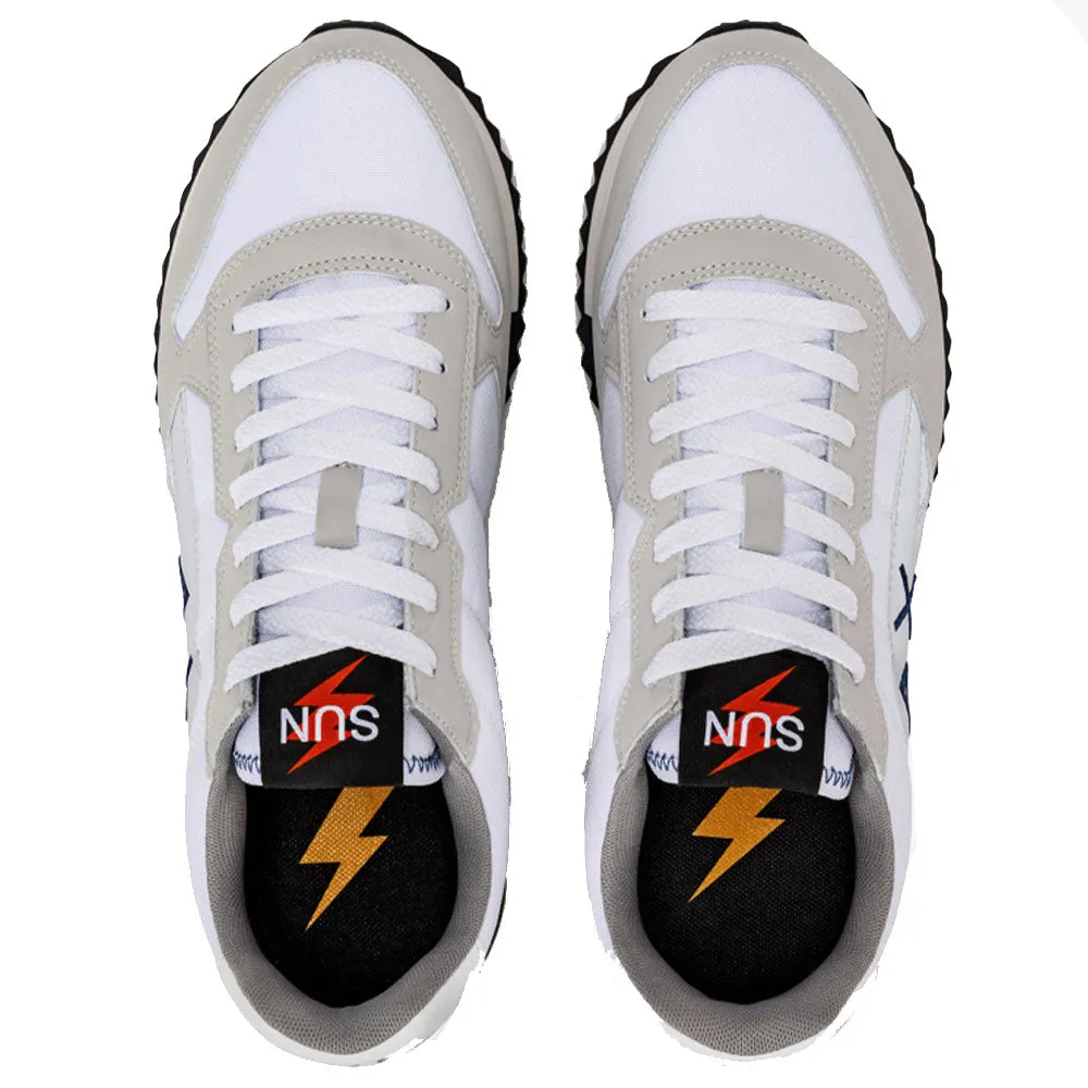 Scarpe Uomo Sun68 Sneakers Niki Solid Bianco - Z43121