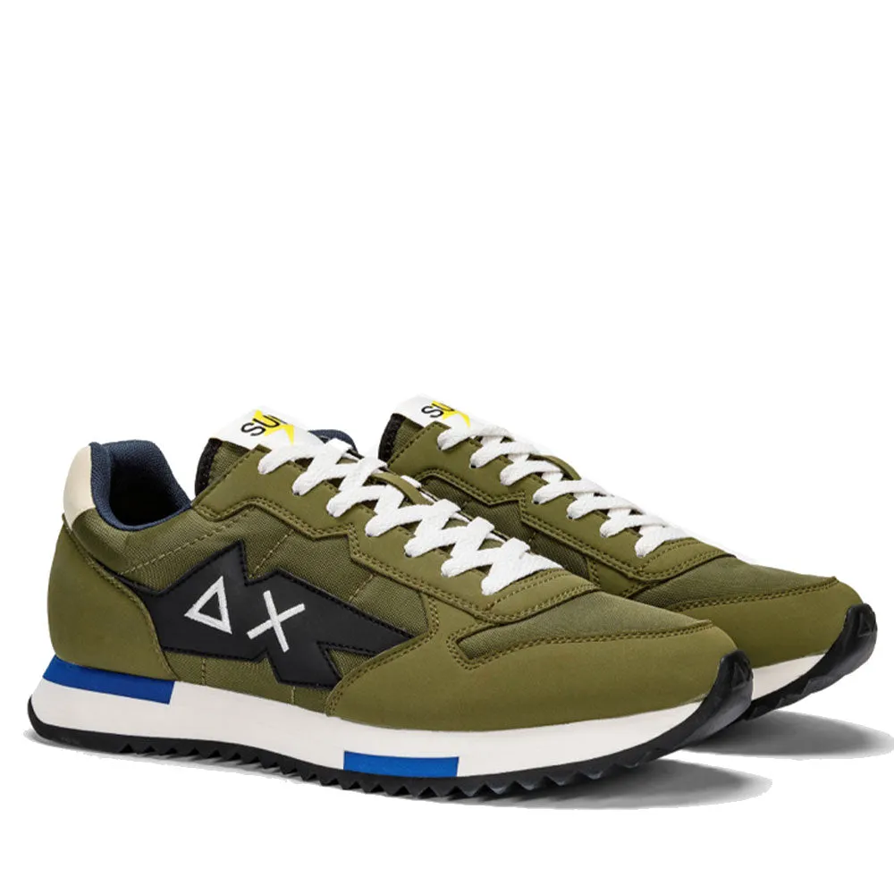 Scarpe Uomo Sun68 Sneakers Niki Solid colore Militare - Z34120