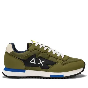 Scarpe Uomo Sun68 Sneakers Niki Solid colore Militare - Z34120