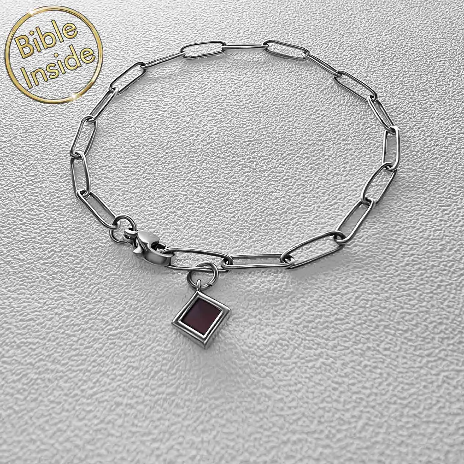 Scripture Bracelet with the Entire Bible - Emily Design