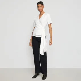 Sena Organic Cotton Wrap Tee