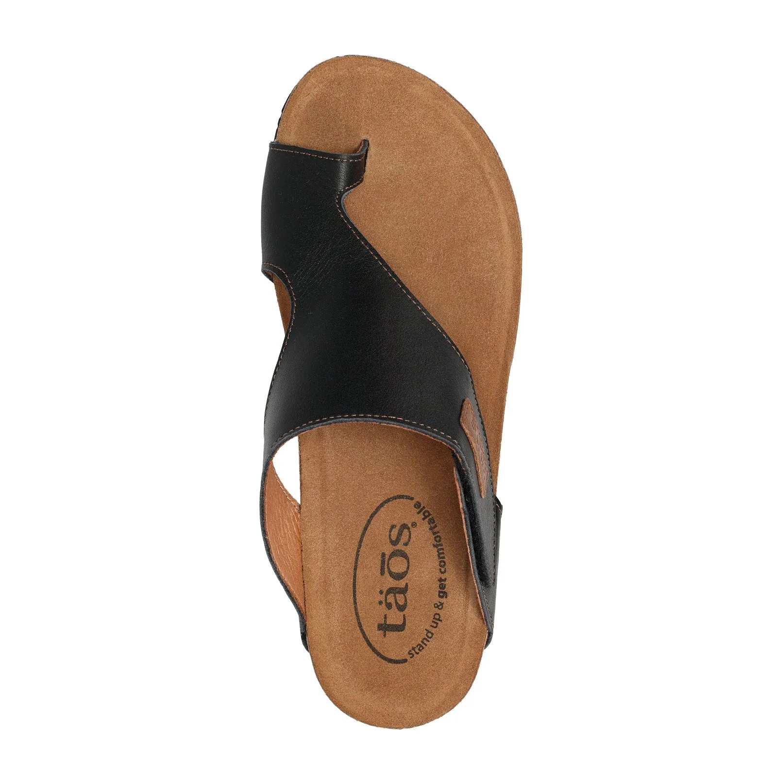 Taos Loop Thong Sandal (Women) - Black