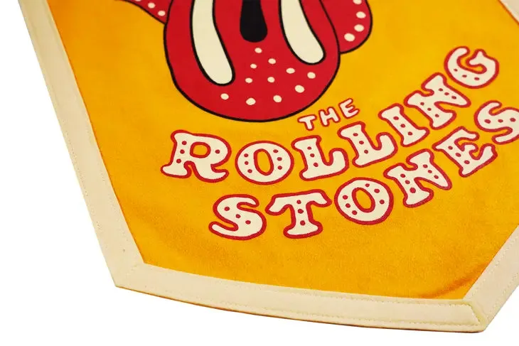 the Rolling Stones Camp Flag  the Rolling Stones X Oxford Pennant