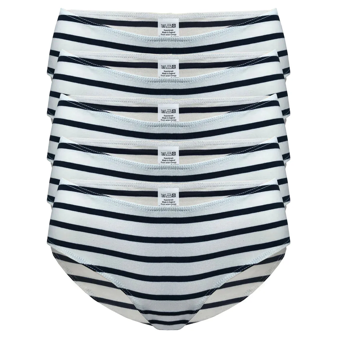 {Wide Stripe} organic full brief